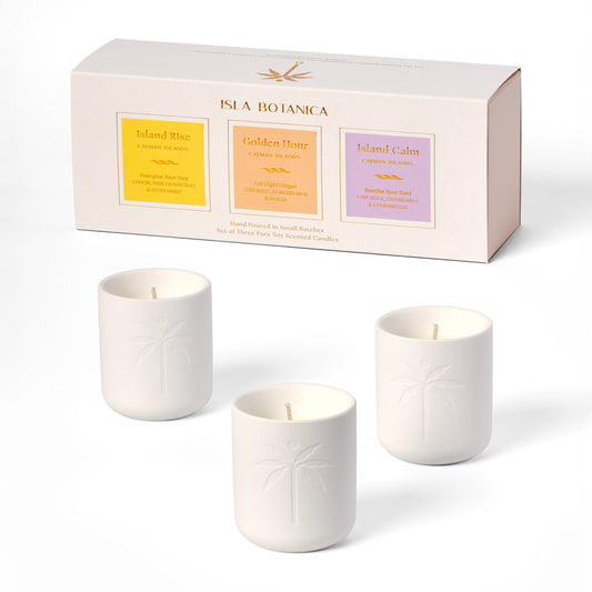 Isla Botanica Island Moments – Candle Gift Set (3 x 105g)