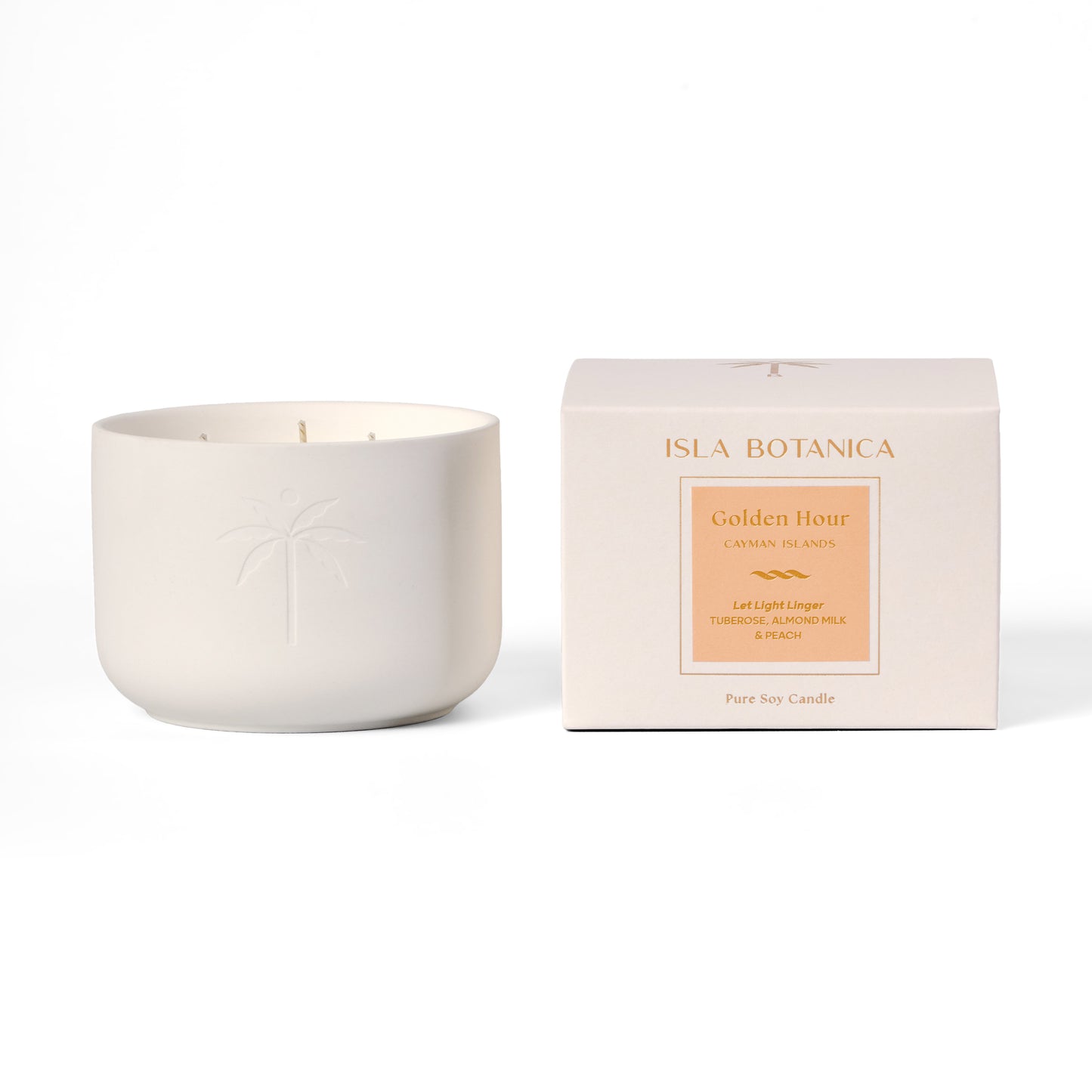 Isla Botanica Golden Hour – Grand Candle 450g, Triple wick