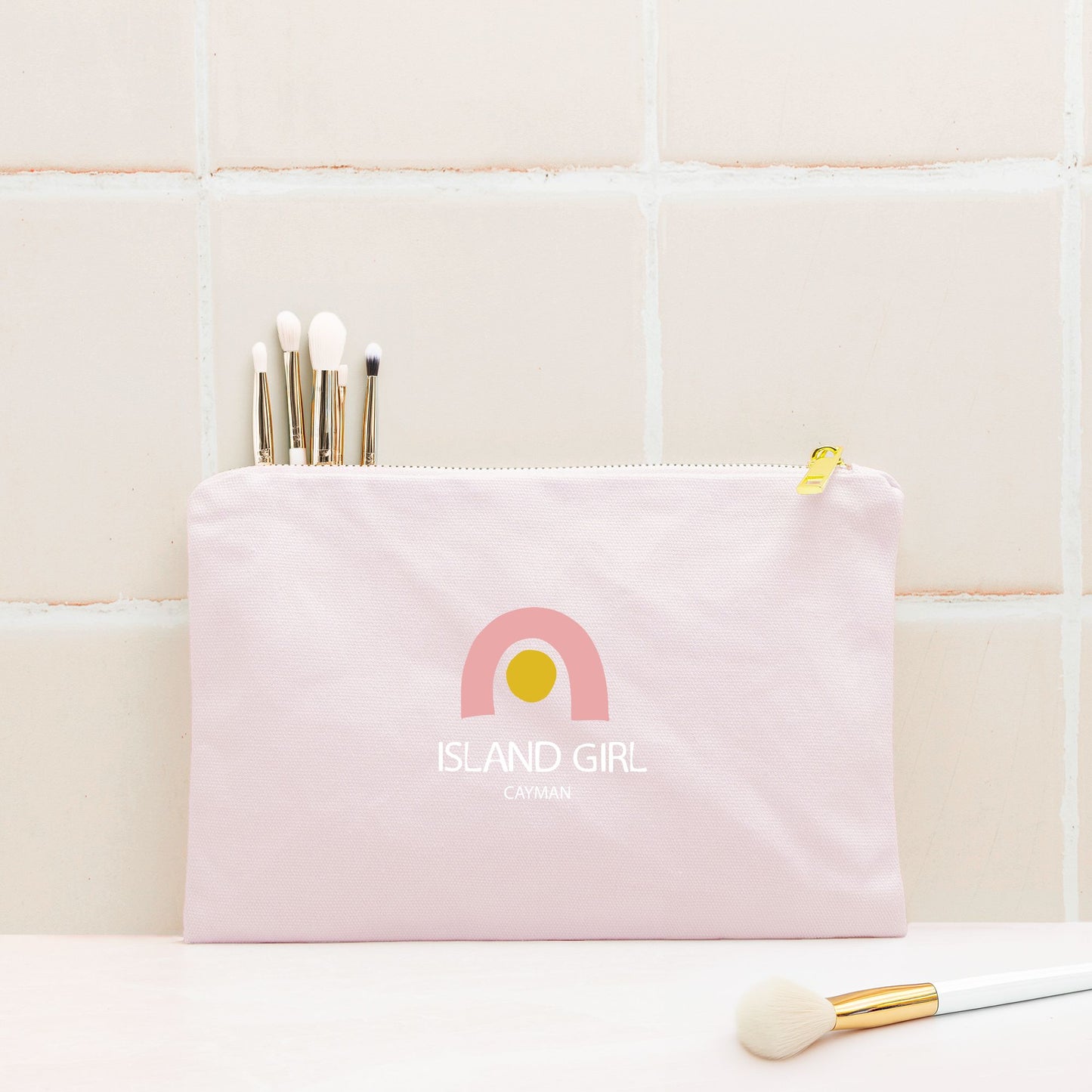 TABS Canvas Clutch - Island Girl