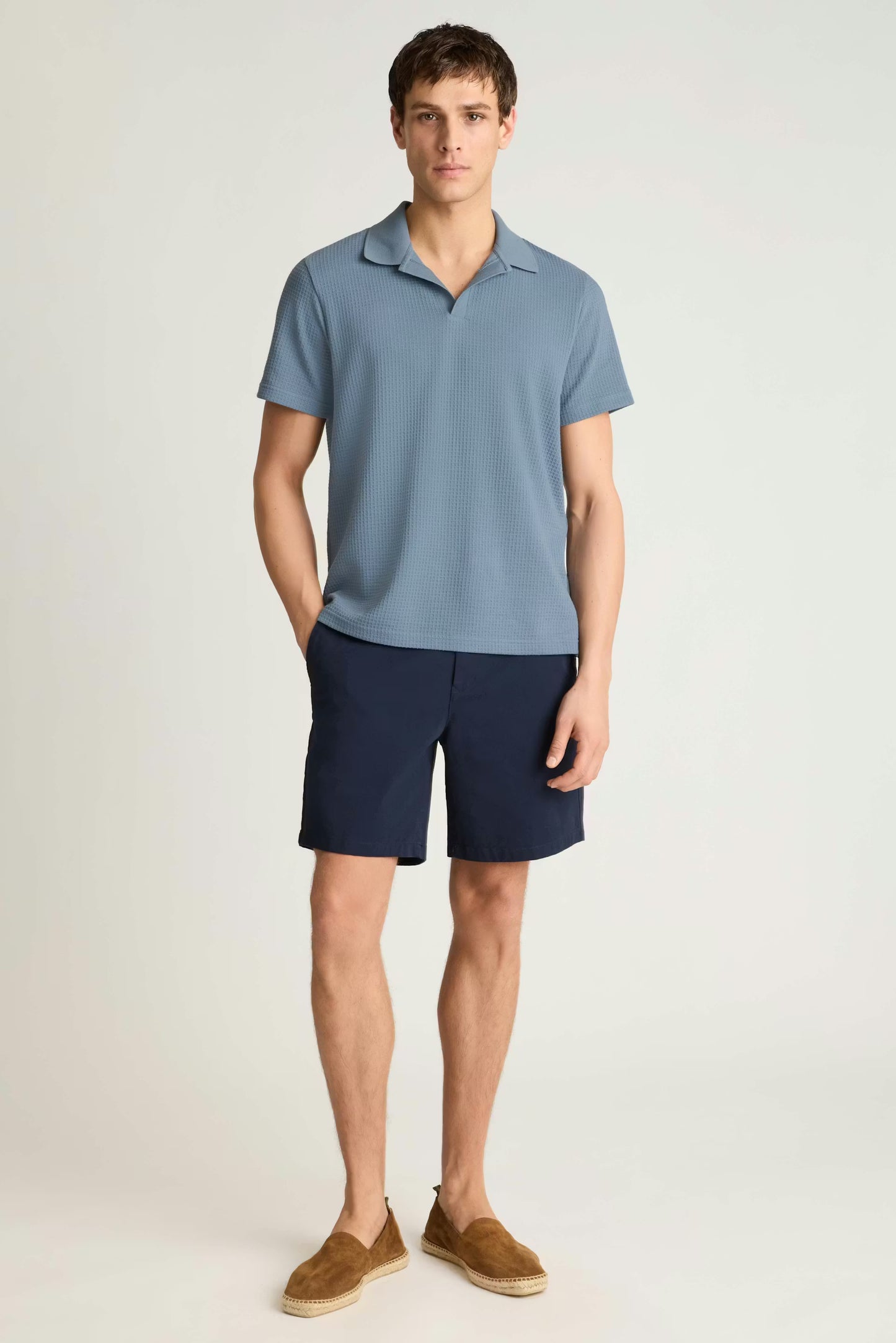 Bonobos Waffle Textured - Medium Blue