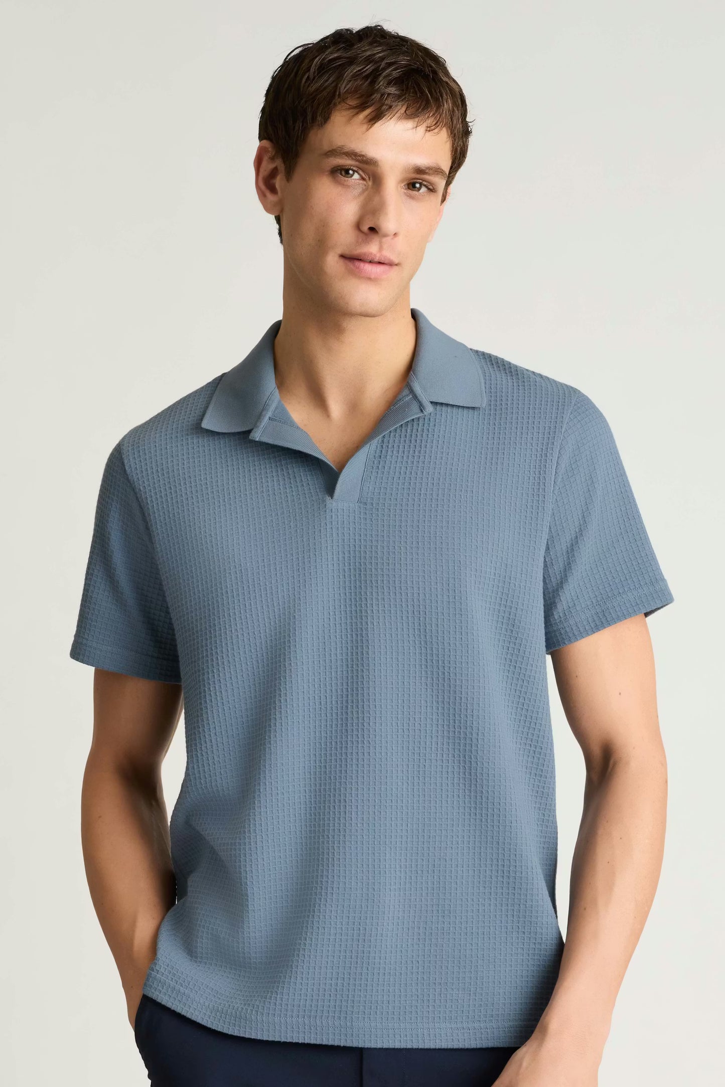 Bonobos Waffle Textured - Medium Blue