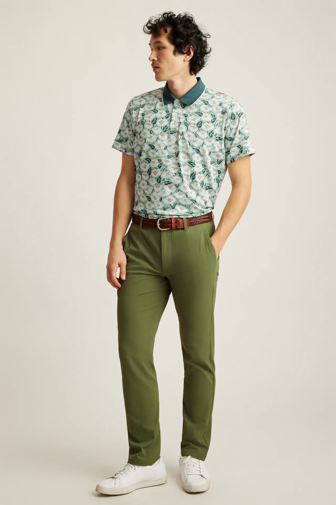 Bonobos Performance Polo - Goodman Floral