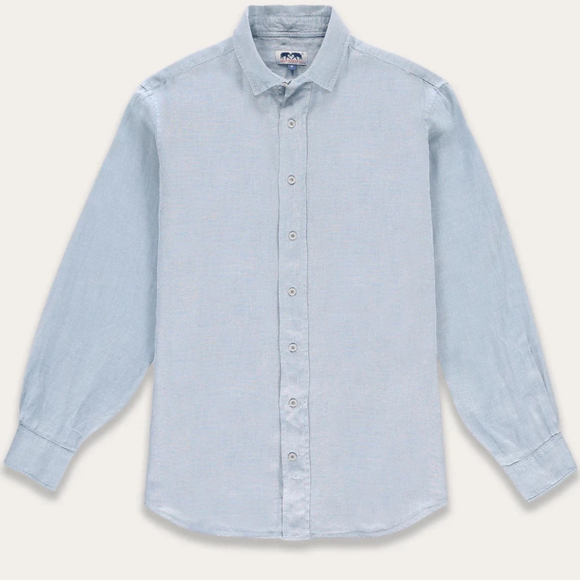 Love Brand - Men's Sky Blue Abaco Linen Shirt