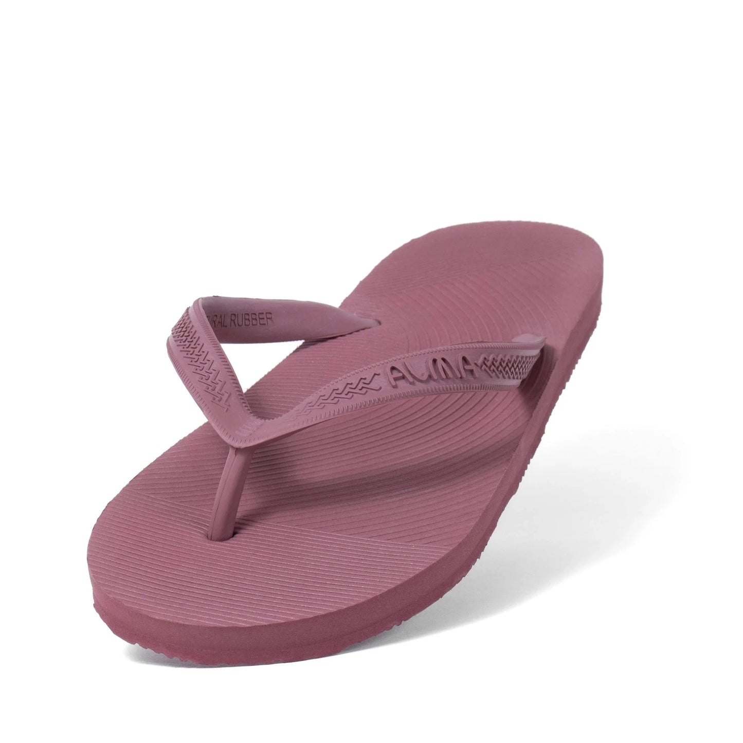 Alma Women’s Recycled tire sole Flip Flop - Ruby