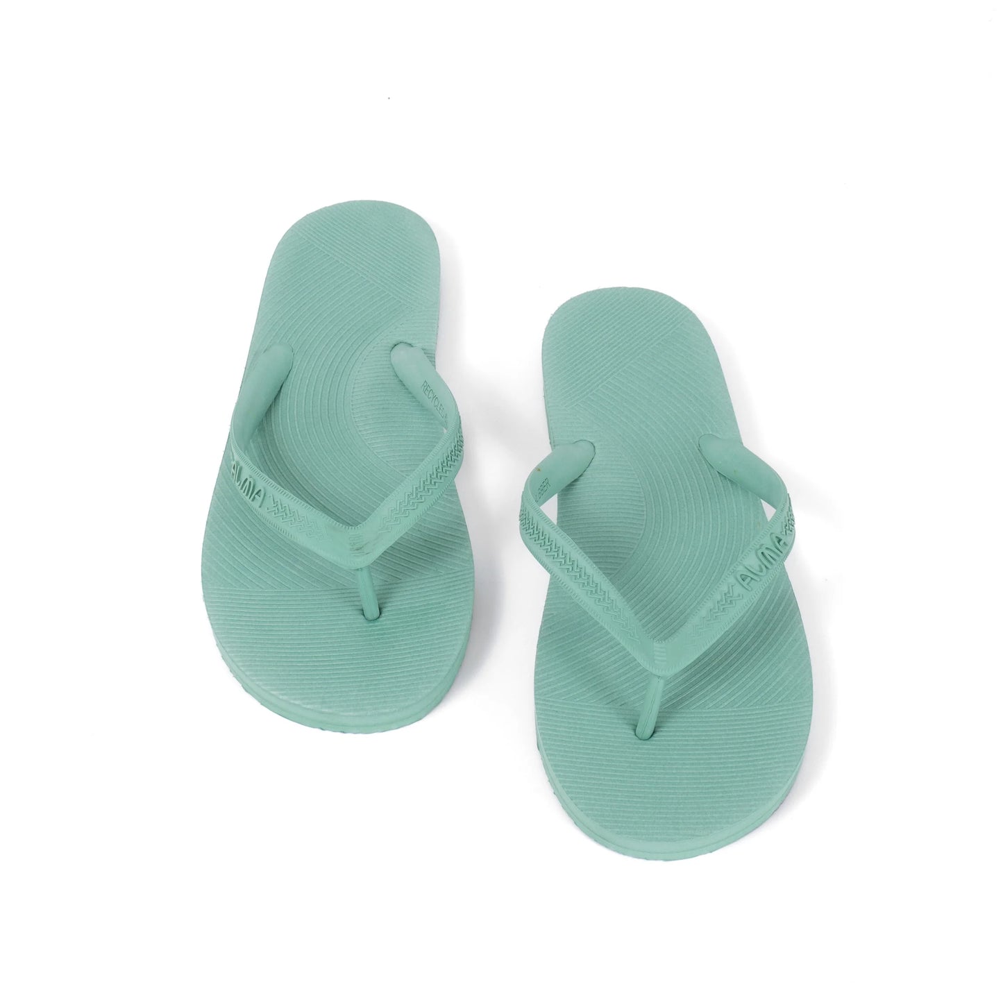 Alma Women’s Recycled tire sole Flip Flop - Jade