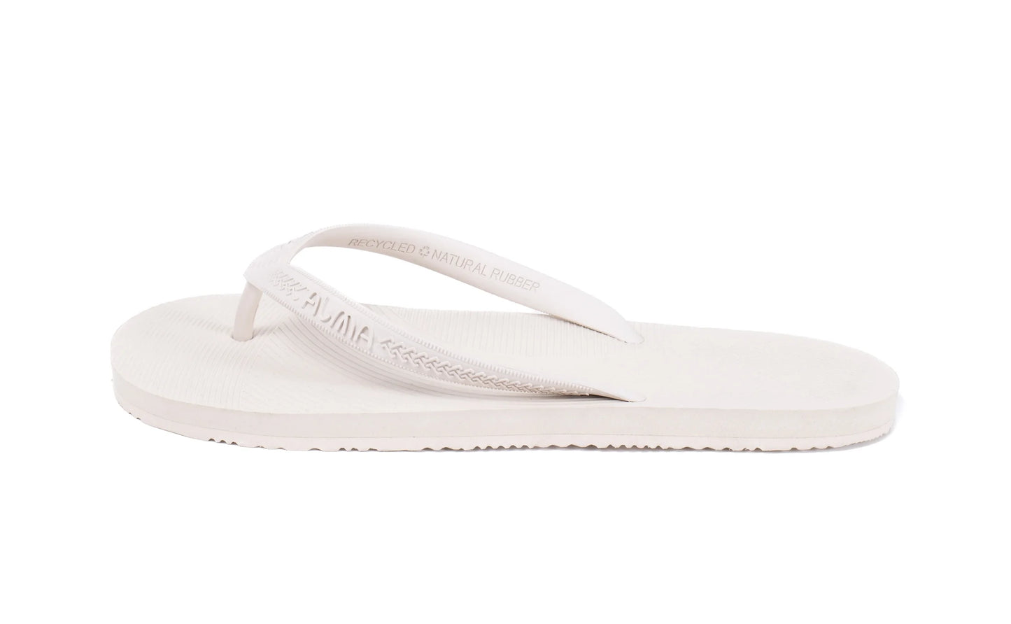 Alma Women’s Recycled tire sole Flip Flop - Pearl