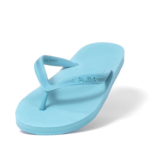 Alma Women’s Recycled tire sole Flip Flop - Topaz