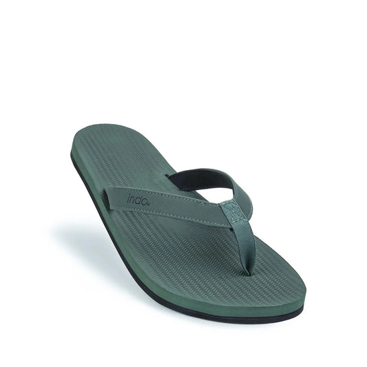 Indosole Men’s Flip Flops - Leaf