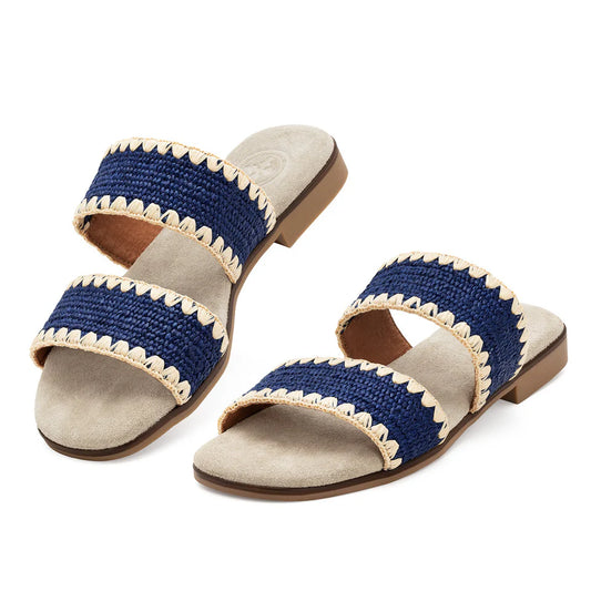 Charleston Shoe Co. Majorca - Navy Jute