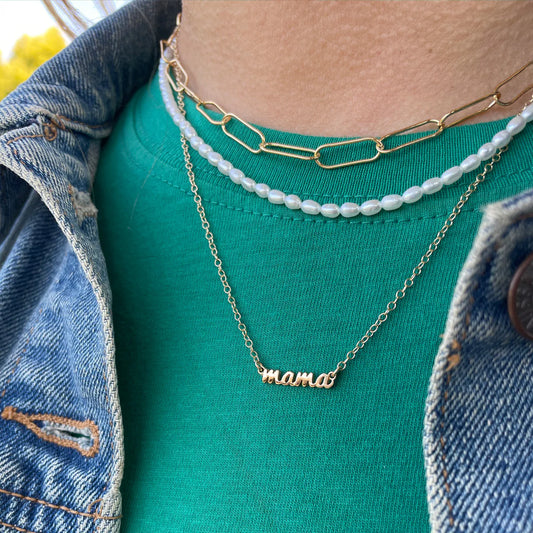 Kris Nations Mama Charm Necklace