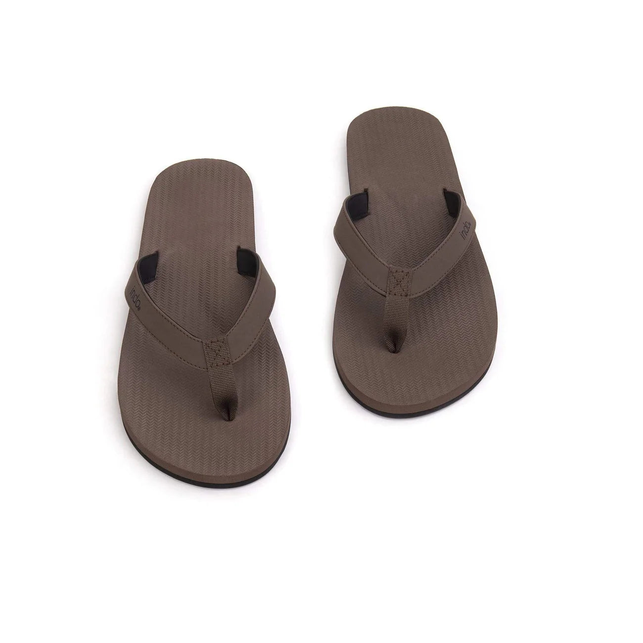 Indosole Men’s Flip Flops - Soil