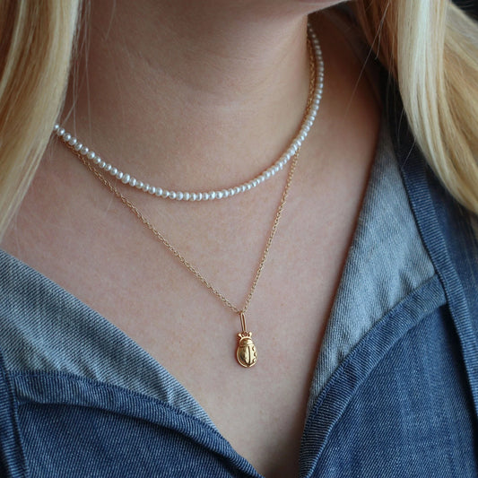 Kris Nations - Ladybug Charm Necklace