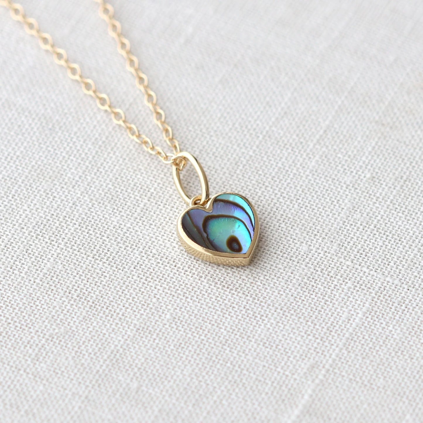 Kris nations - Abalone Heart Necklace