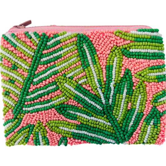 Tiana Design Leaves Coin Purse - Palms