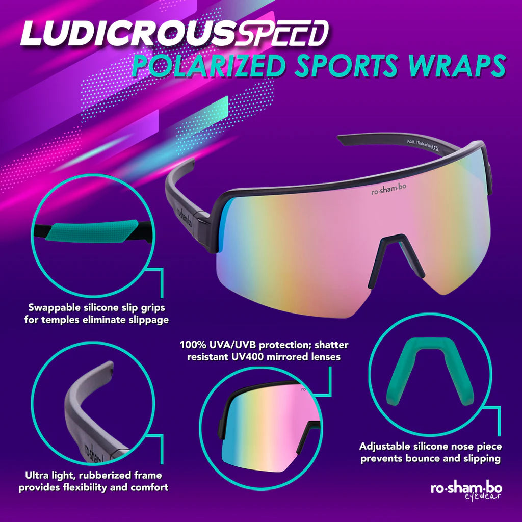 Roshambo Youth Ludicrous Speed Sport - Black/Blue