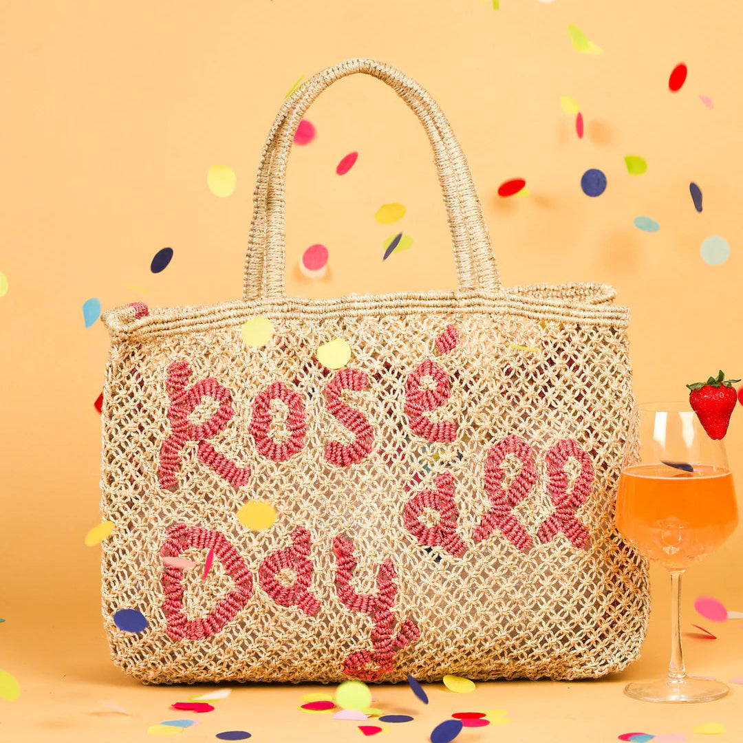 The Jacksons Jute Bag - Rose All Day