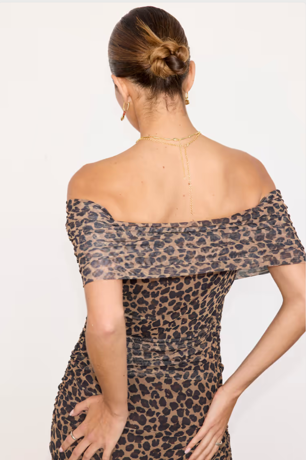 Never Fully Dressed - Leopard Diaz Dress