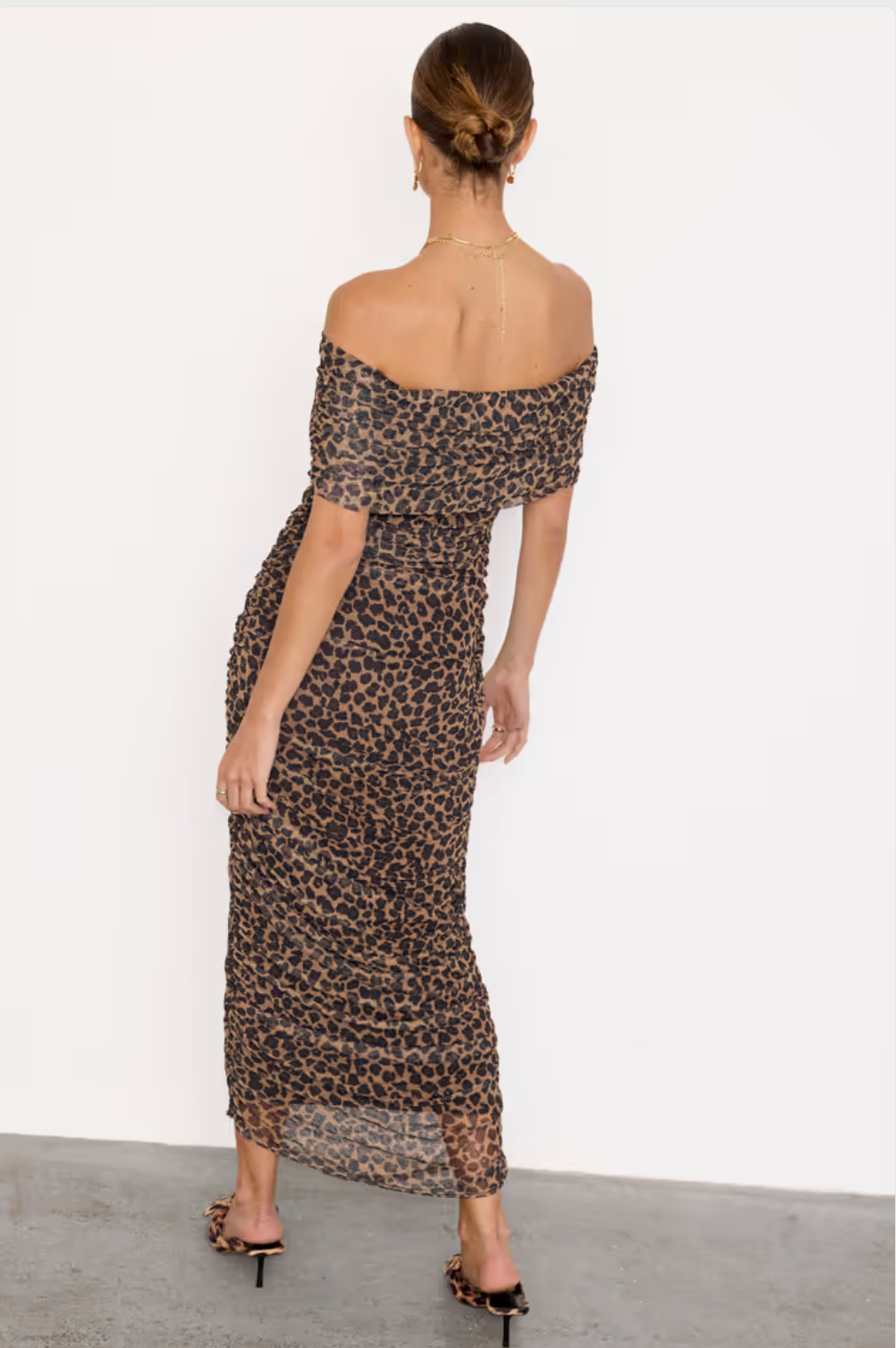 Never Fully Dressed - Leopard Diaz Dress