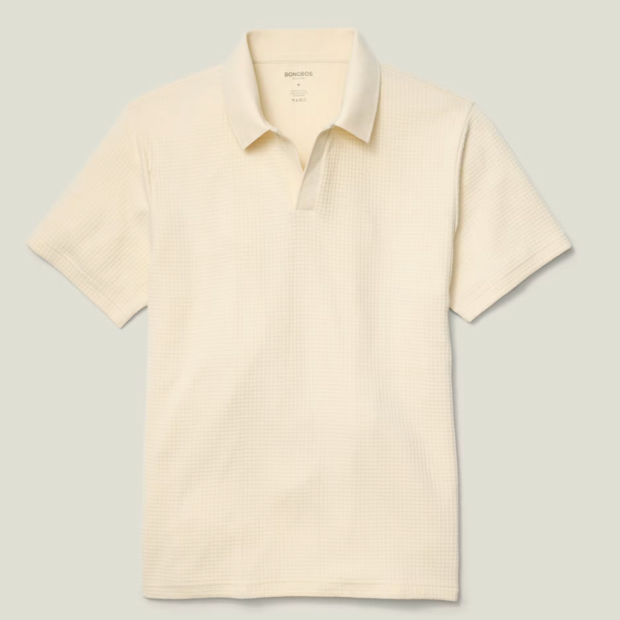 Bonobos Waffle Textured - Off White
