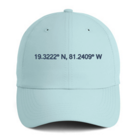 Performance Cap - Grand Cayman Coordinates: Robins Egg