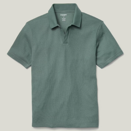 Bonobos Waffle Textured - Balsam Green