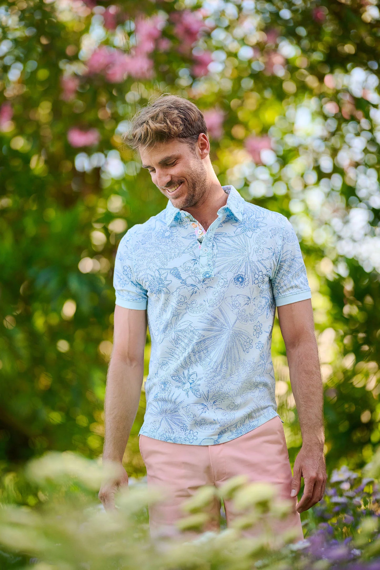 Men's Cotton Polo - Spring Island