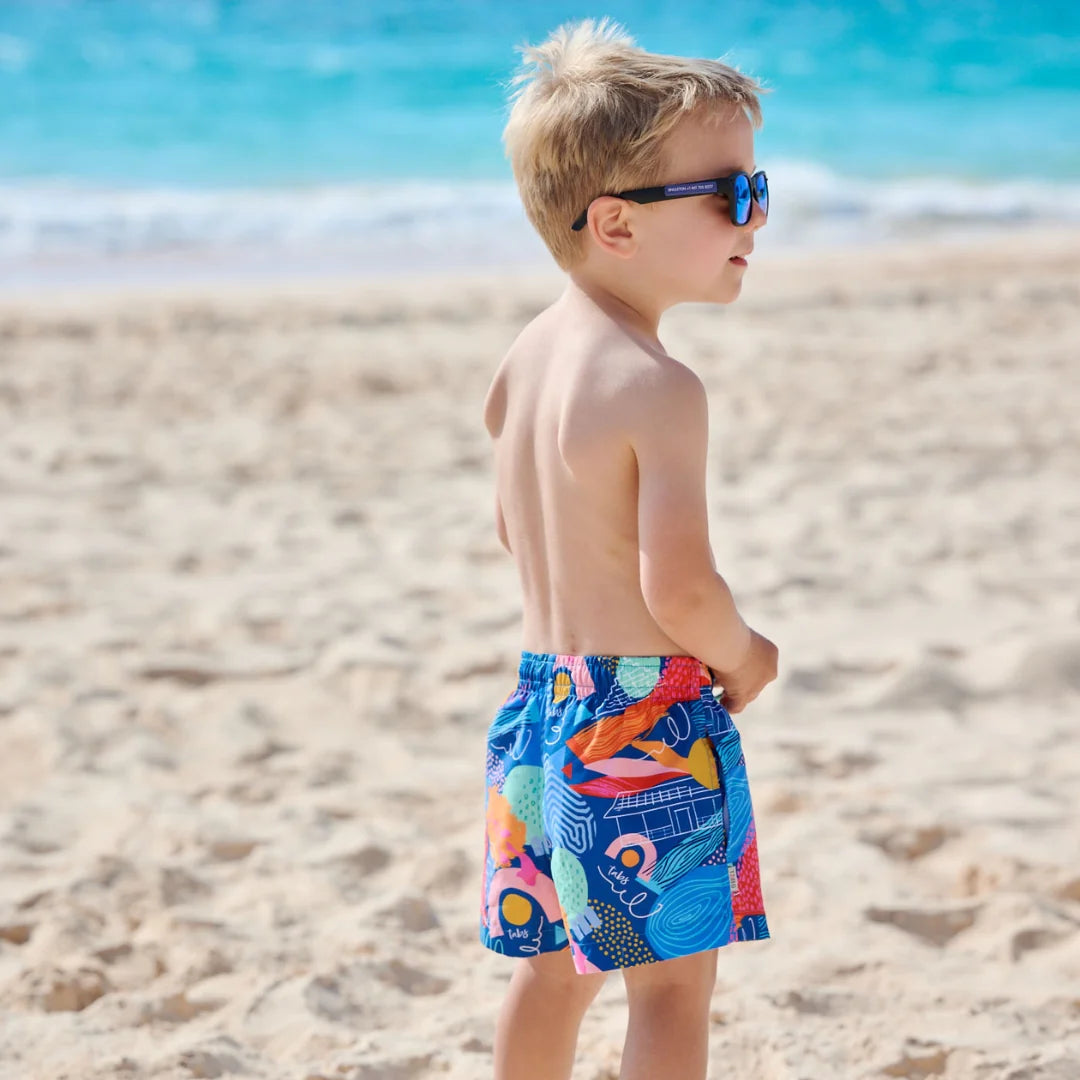 TABS Kid's ♻️ Swim Short - Wild & Restrained