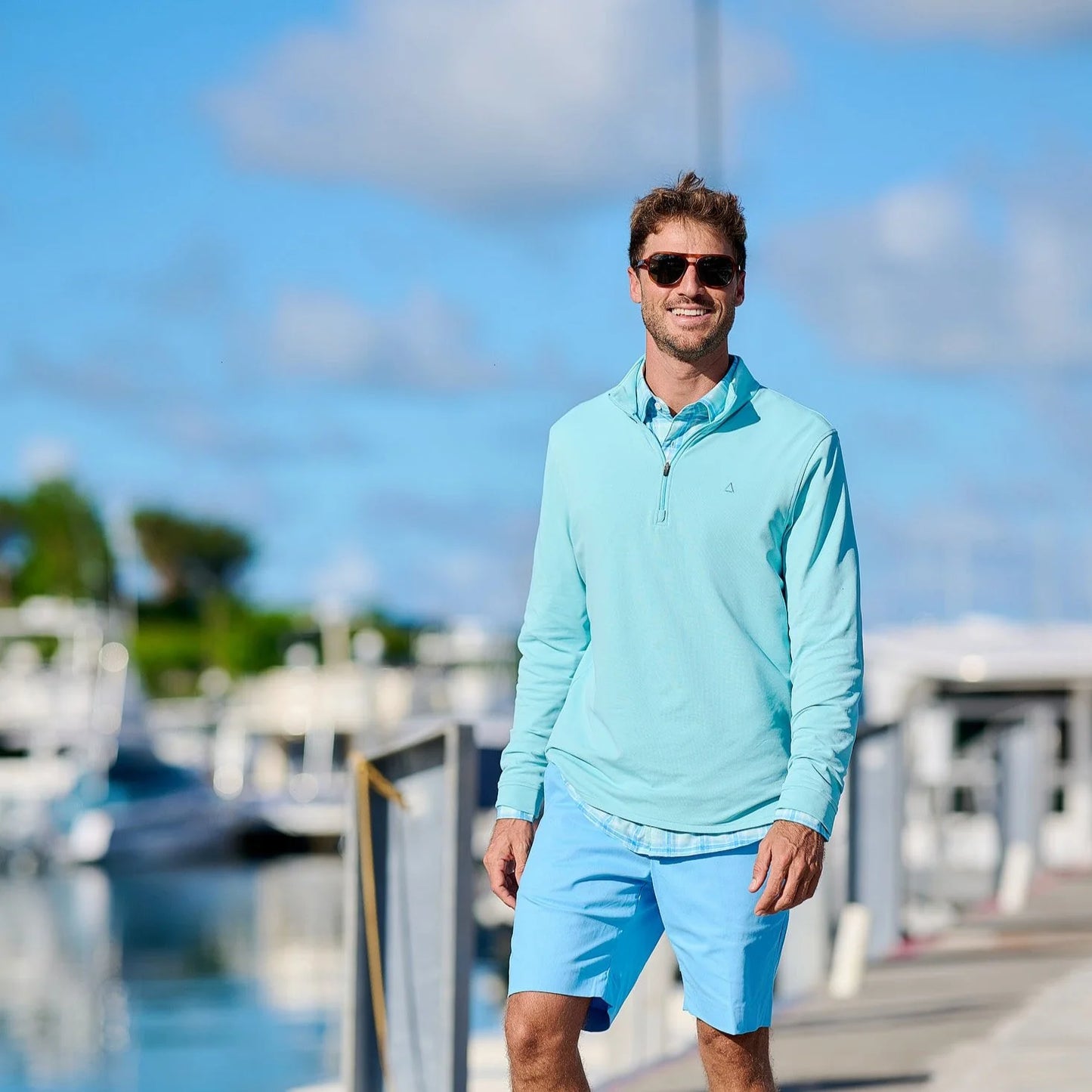 TABS Men's 1/4 Zip Pullover - Elys Harbour