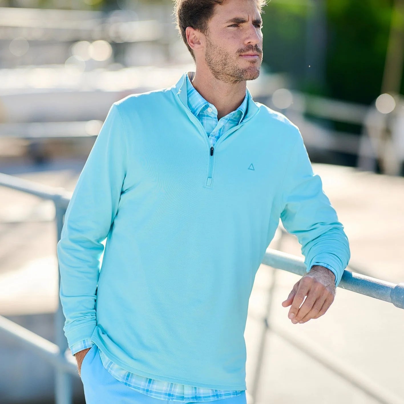 TABS Men's 1/4 Zip Pullover - Elys Harbour