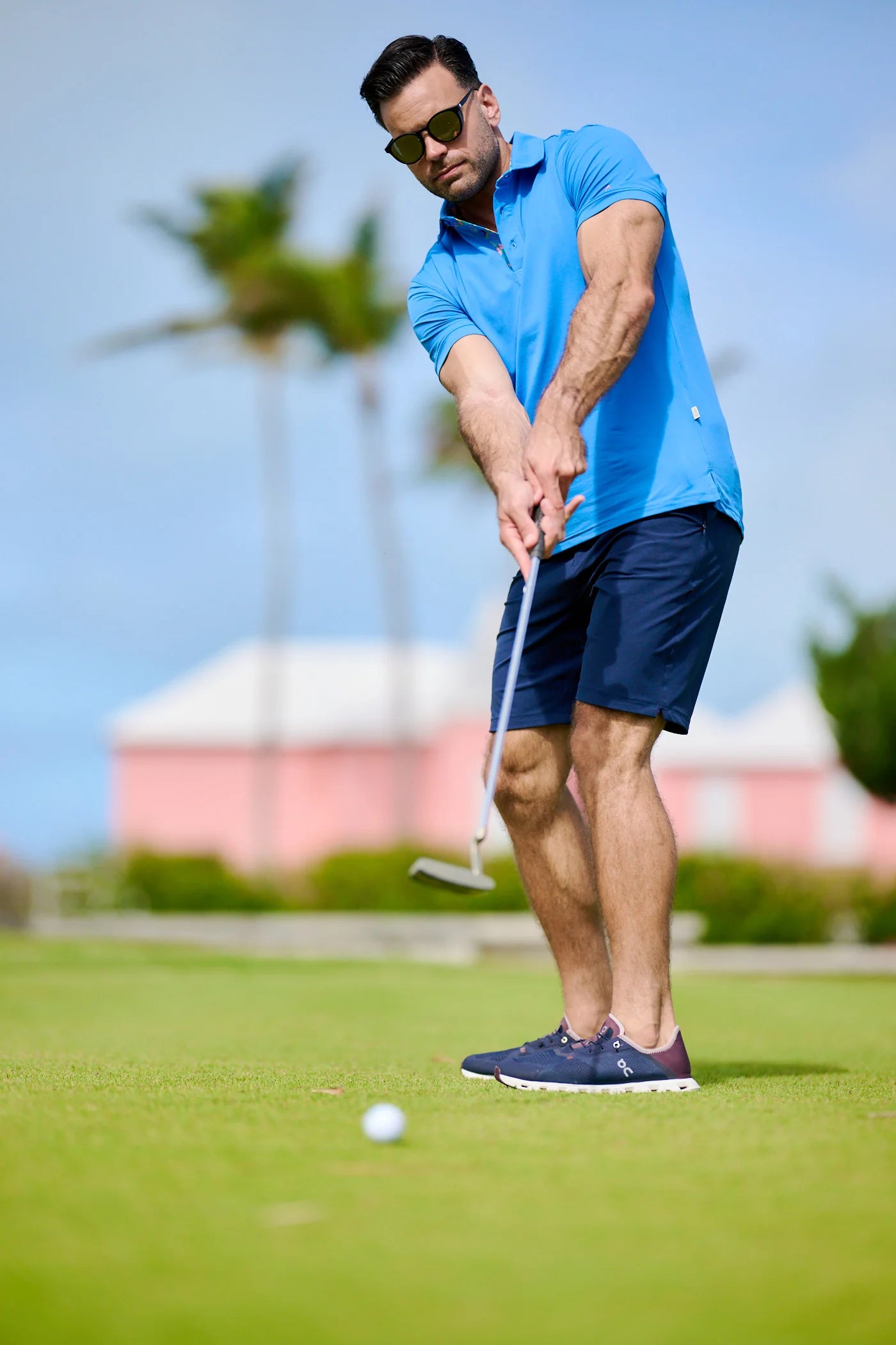 Men's Performance Shorts - Royal Navy Dockyard