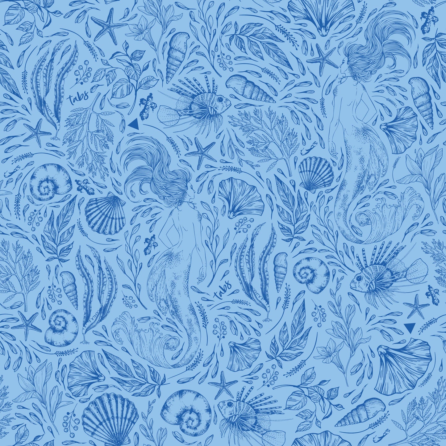 Men's Short Sleeve Linen Shirt - Song of the Sea