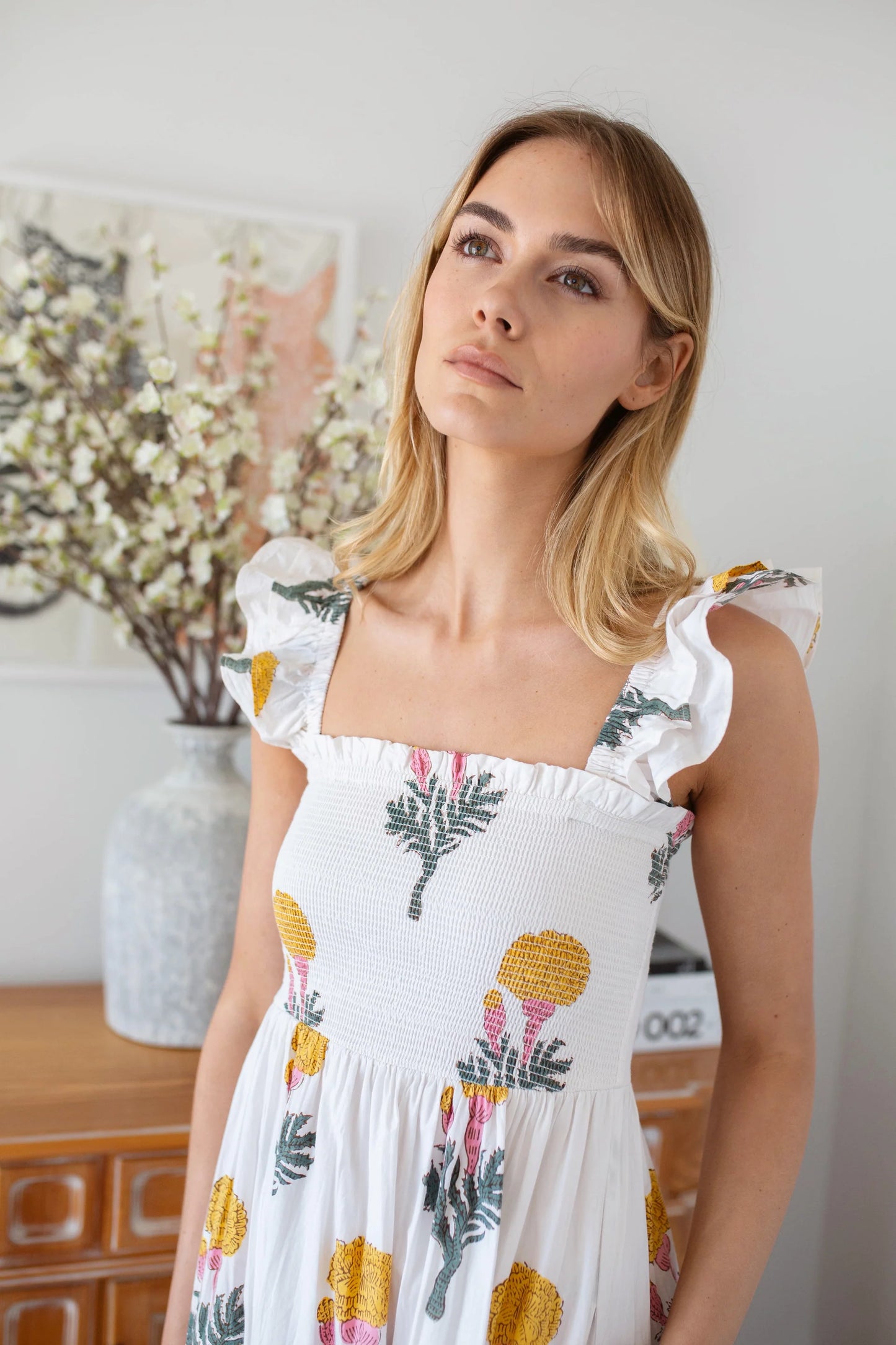 Marea Sasco Dress - Marigold