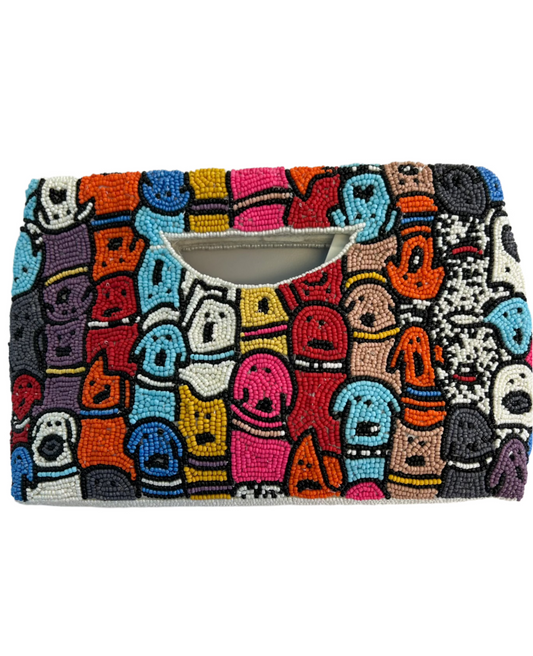 Tiana Design Easy Handle Clutch - Canine Love