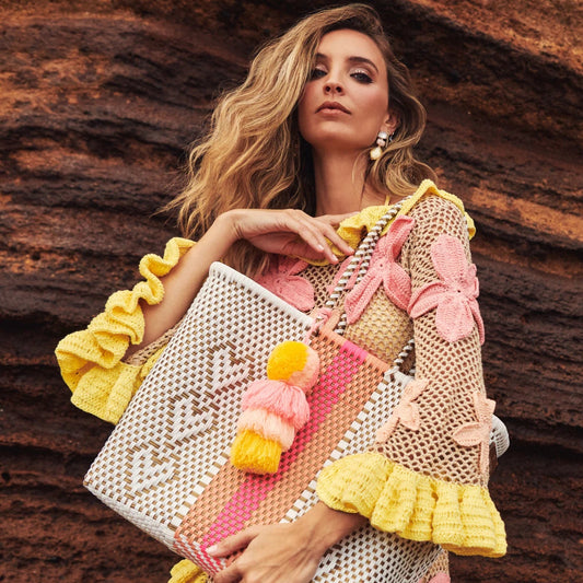 Squeeze De Citron Medium Tote - Guadeloupe