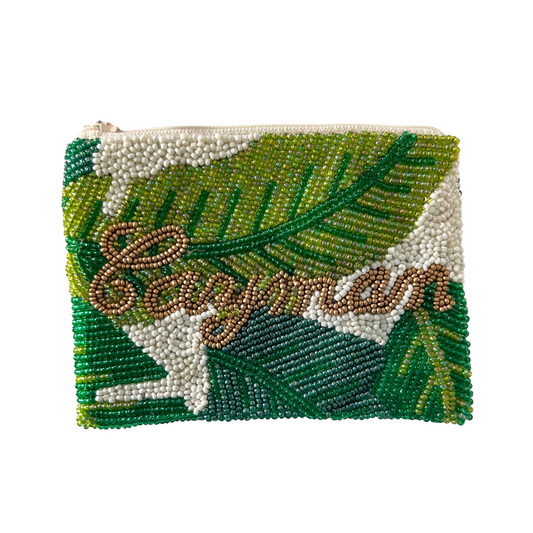 Tiana Design Leaves Coin Purse - Cayman Islands