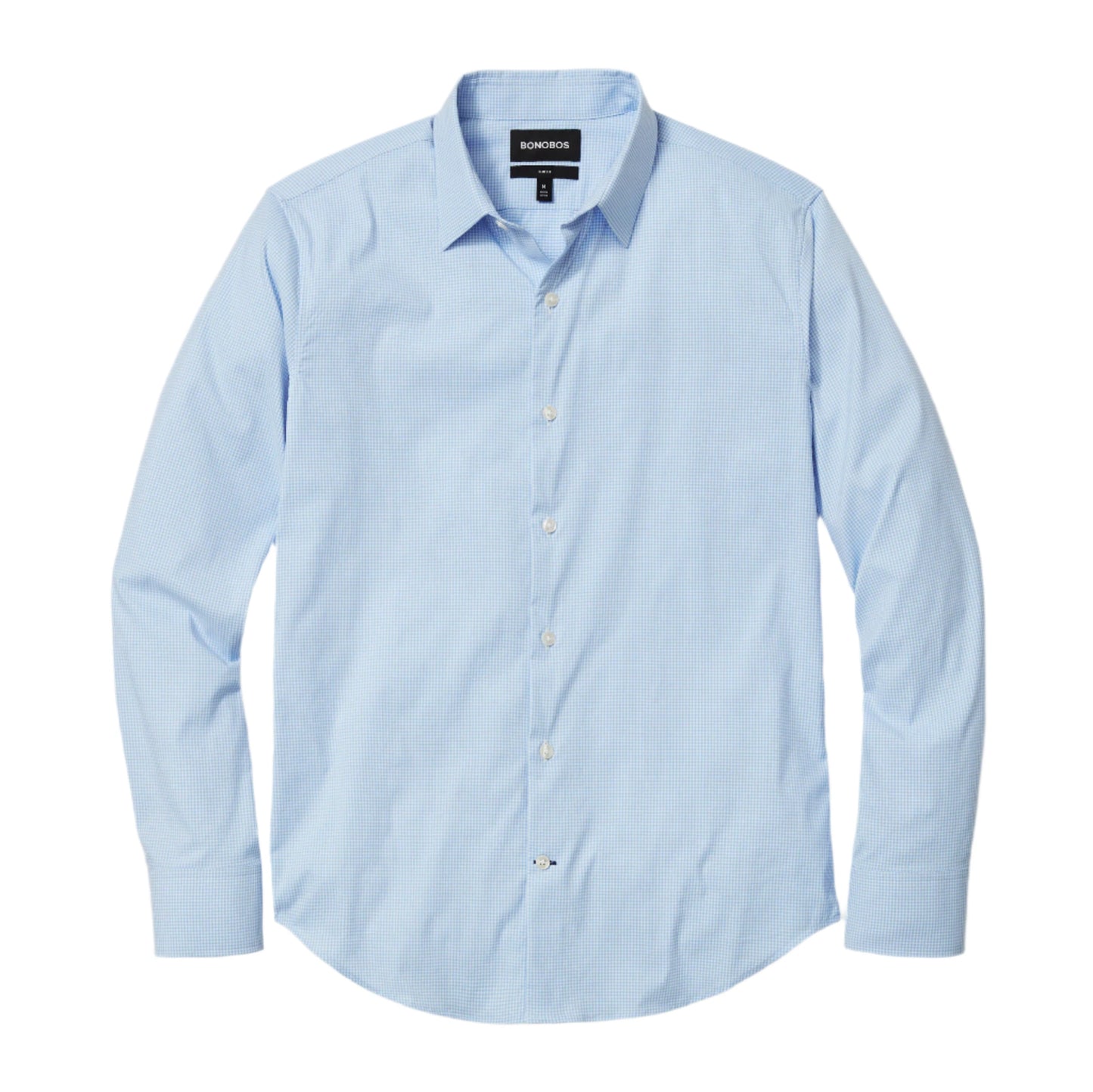 Bonobos Button Down Shirt - Blue Bondi Gingham