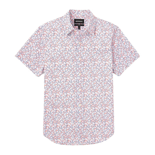 Bonobos Riviera Shirt - White Peyton Floral