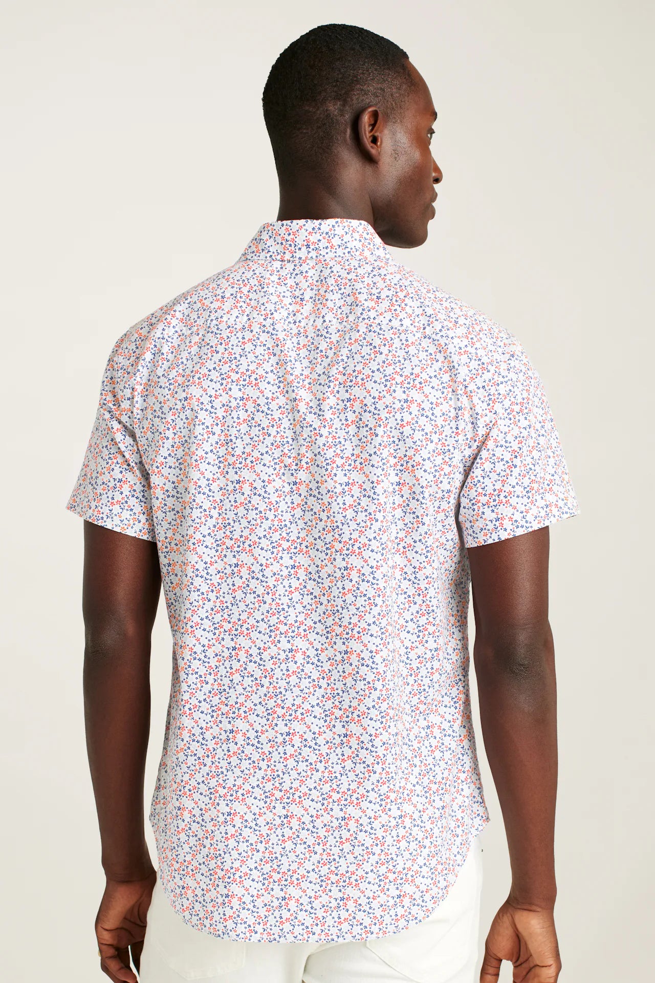 Bonobos Riviera Shirt - White Peyton Floral