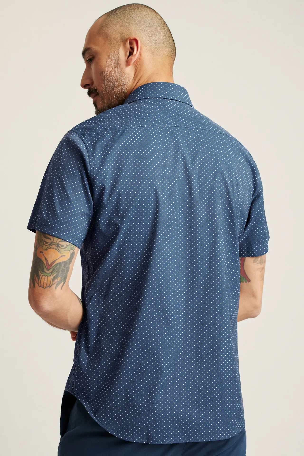 Bonobos Tech Short Sleeve Shirt - Slim Biddy Dot