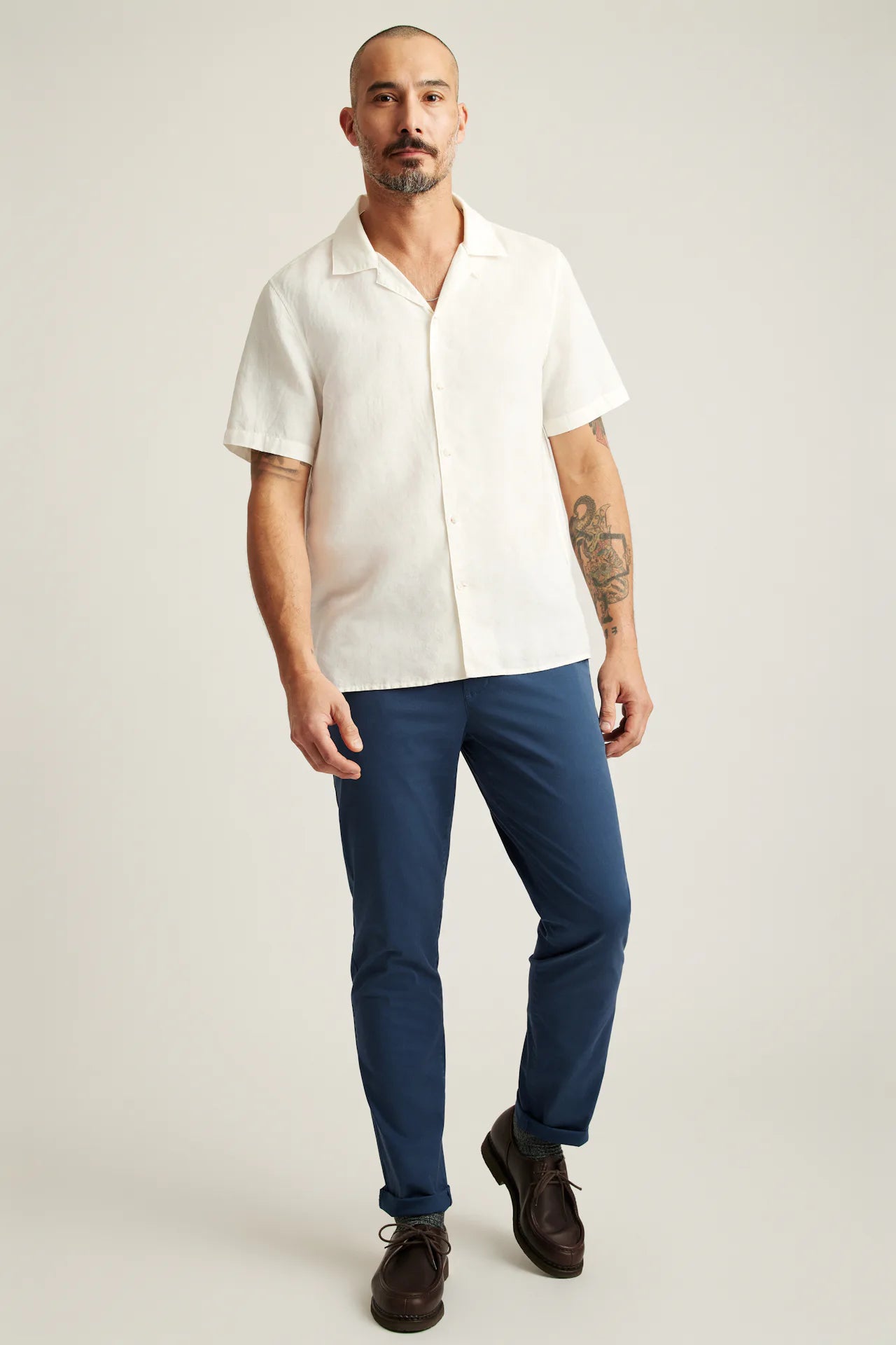 Bonobos Riviera Cabana Shirt - Coconut Milk