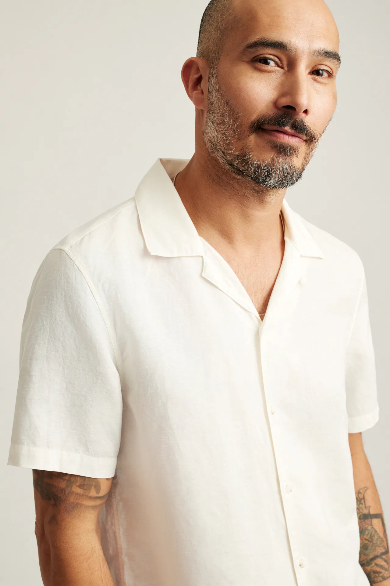 Bonobos Riviera Cabana Shirt - Coconut Milk