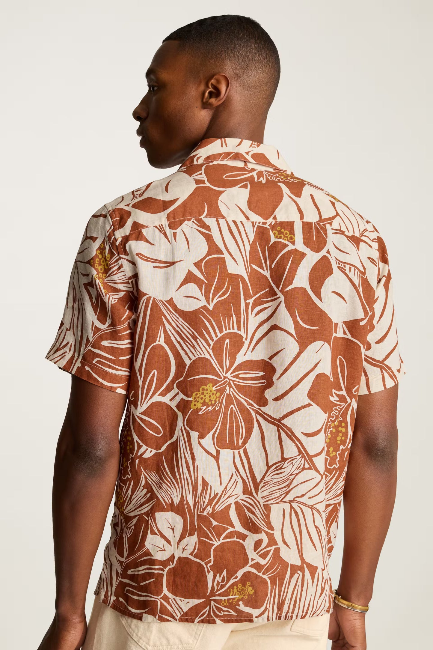 Bonobos Riviera Cabana Shirt - Tropical Red Hibiscus