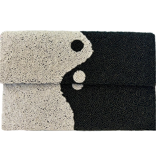Tiana Design Half Over Clutch - Yin & Yang