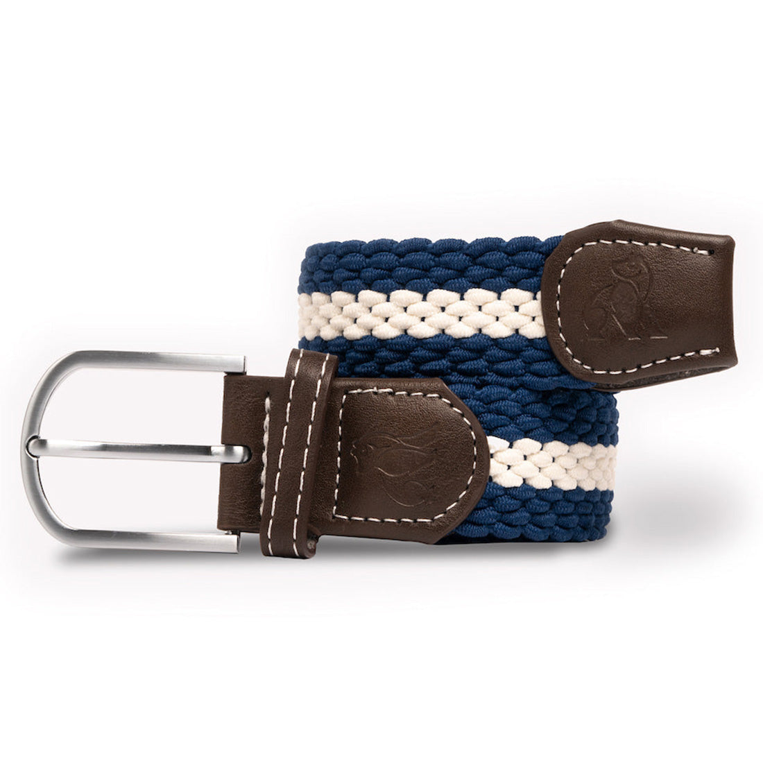 Swole Panda Belt - Blue & White Stripe