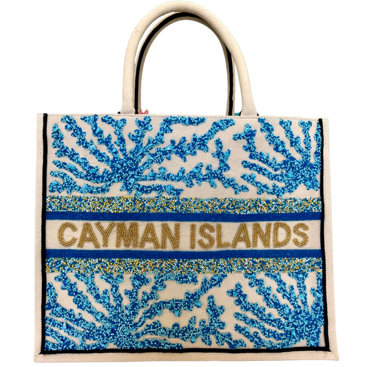 Tiana Design - Cayman Islands Tote Coral