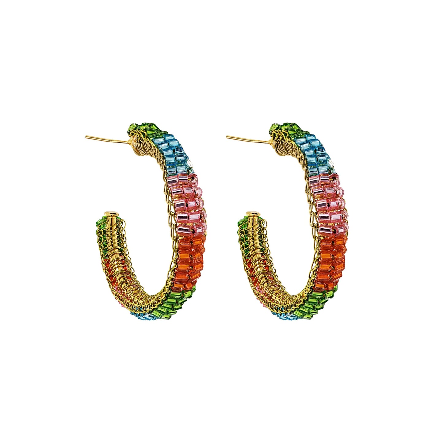 Lavish Maya Hoops - Confetti Mix