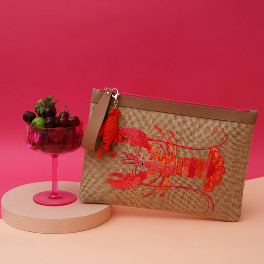 Eyna Co. Clutch - Lobster