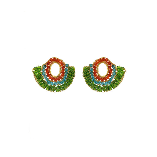 Lavish Hailee Mini Post Earrings - Multi