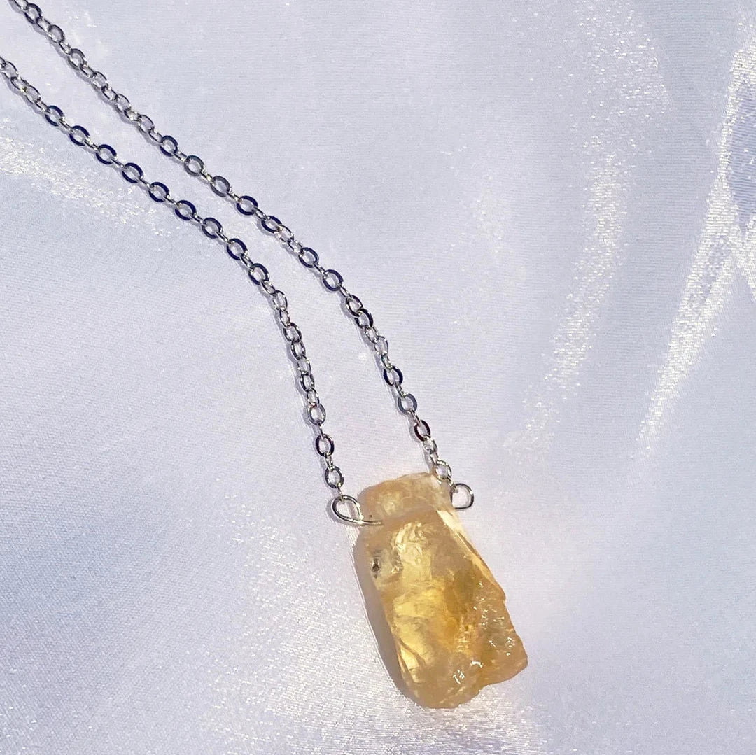 Raw Island Jewels - Mini Necklace Citrine