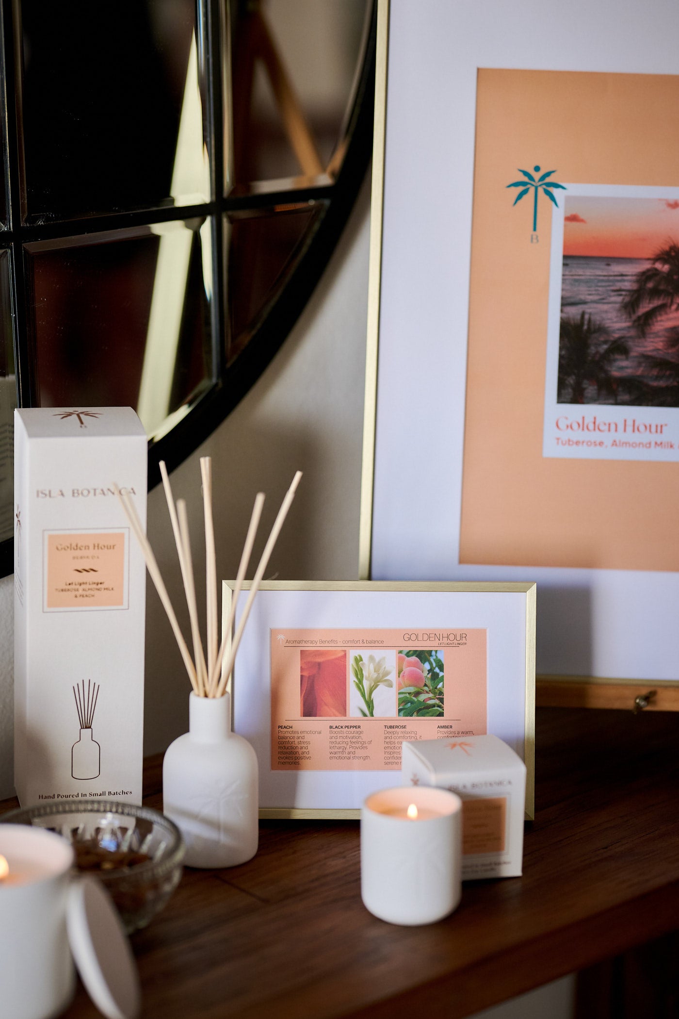 Isla Botanica Golden Hour – Reed Diffuser 200ml